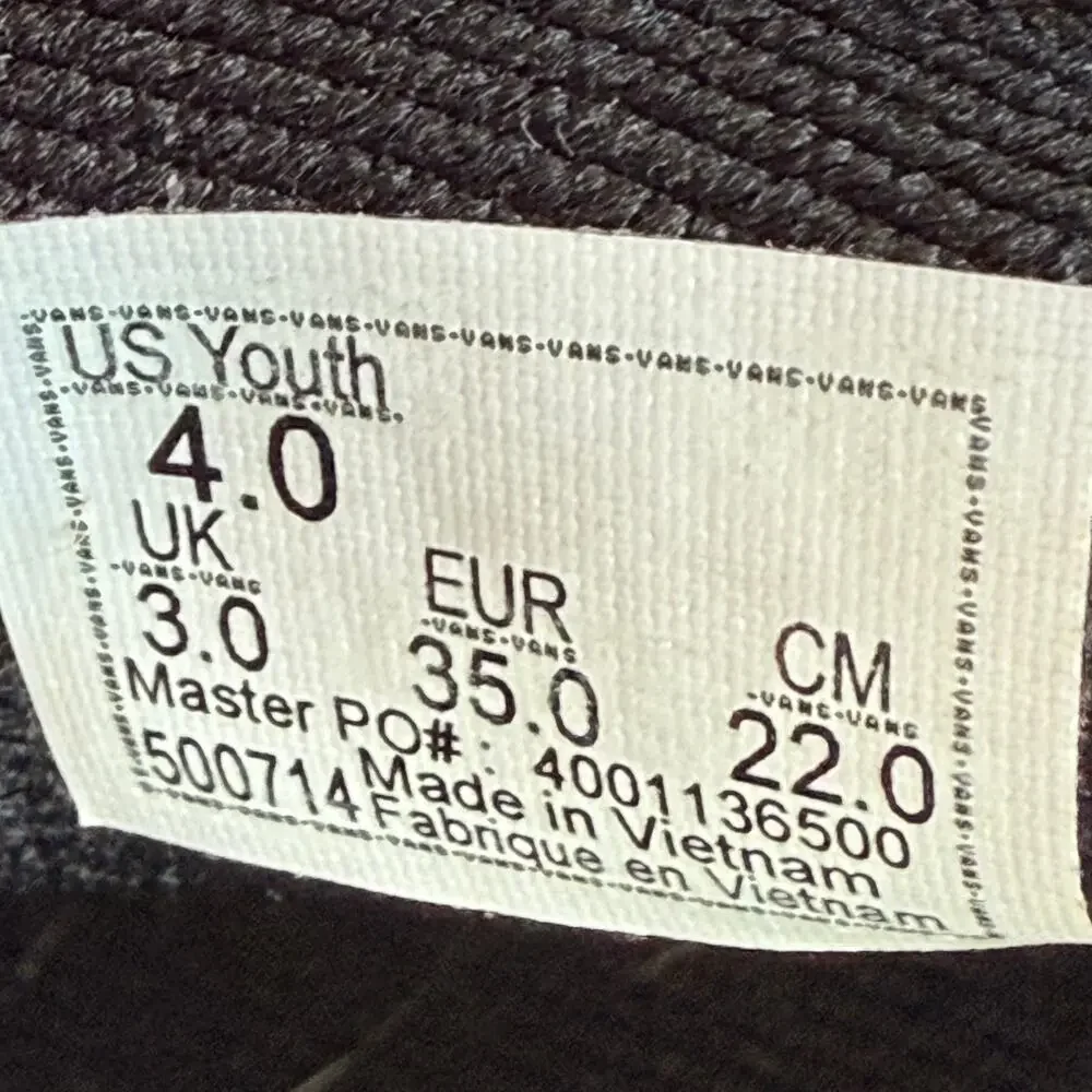 Vans Youth Old Skool Checkerboard Shoes 4 - Picture 11 of 11
